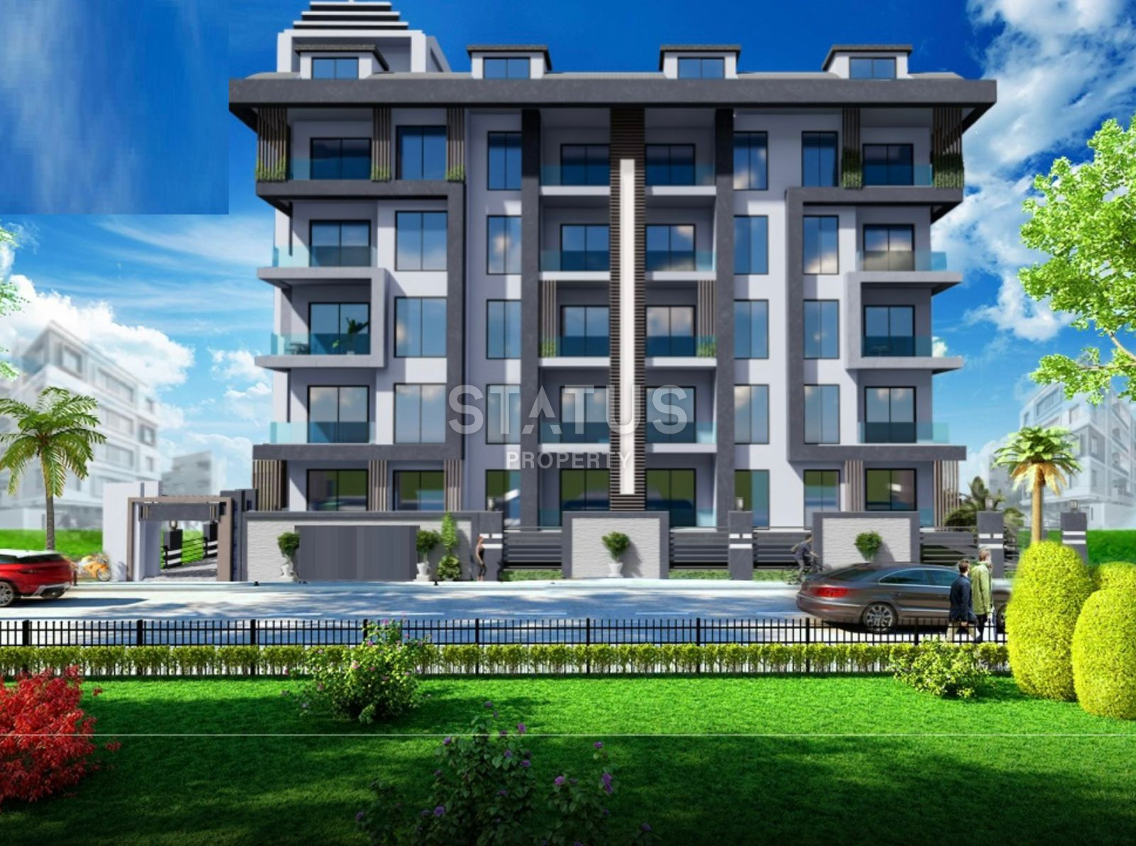 Apartment 1+1 in a new complex near Cleopatra beach, 50 m2. фото 7