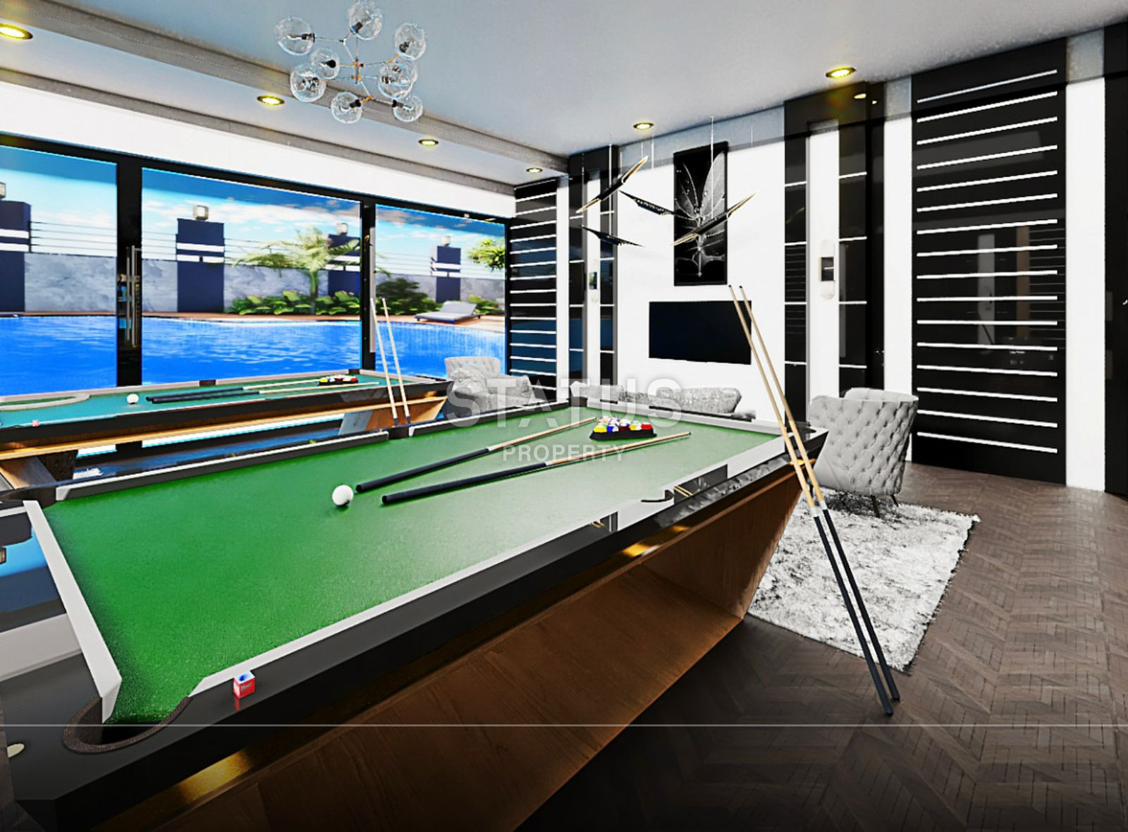 Apartment 1+1 in a new complex near Cleopatra beach, 50 m2. фото 12