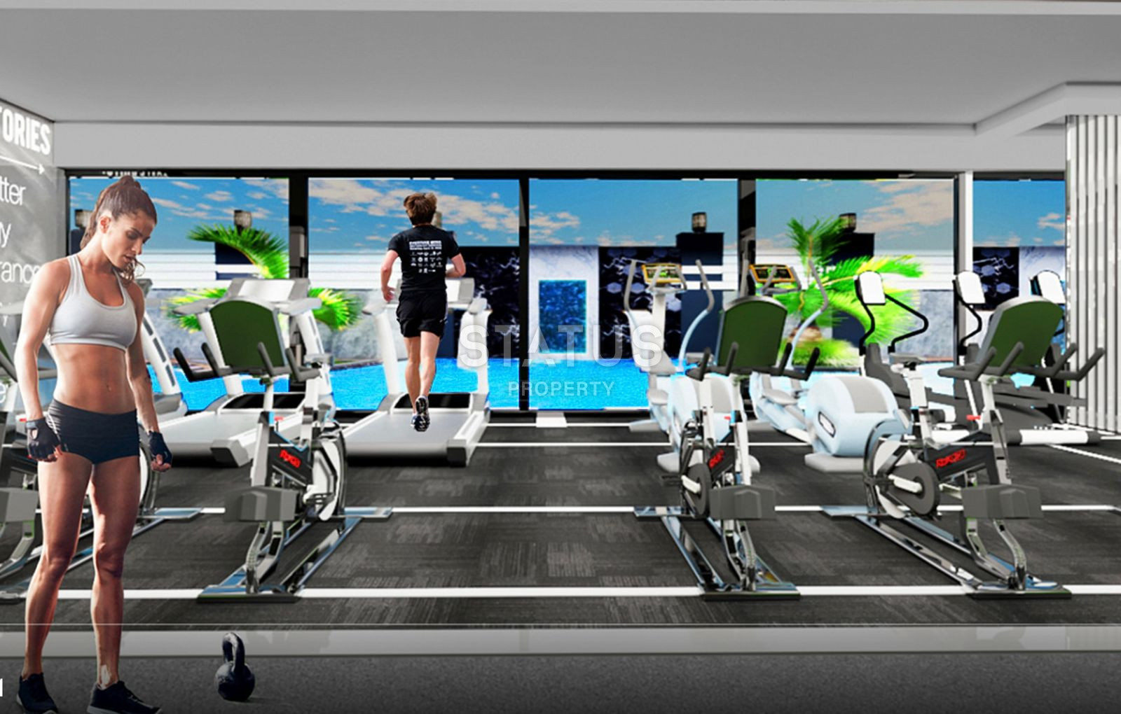 Apartment 1+1 in a new complex near Cleopatra beach, 50 m2. фото 13