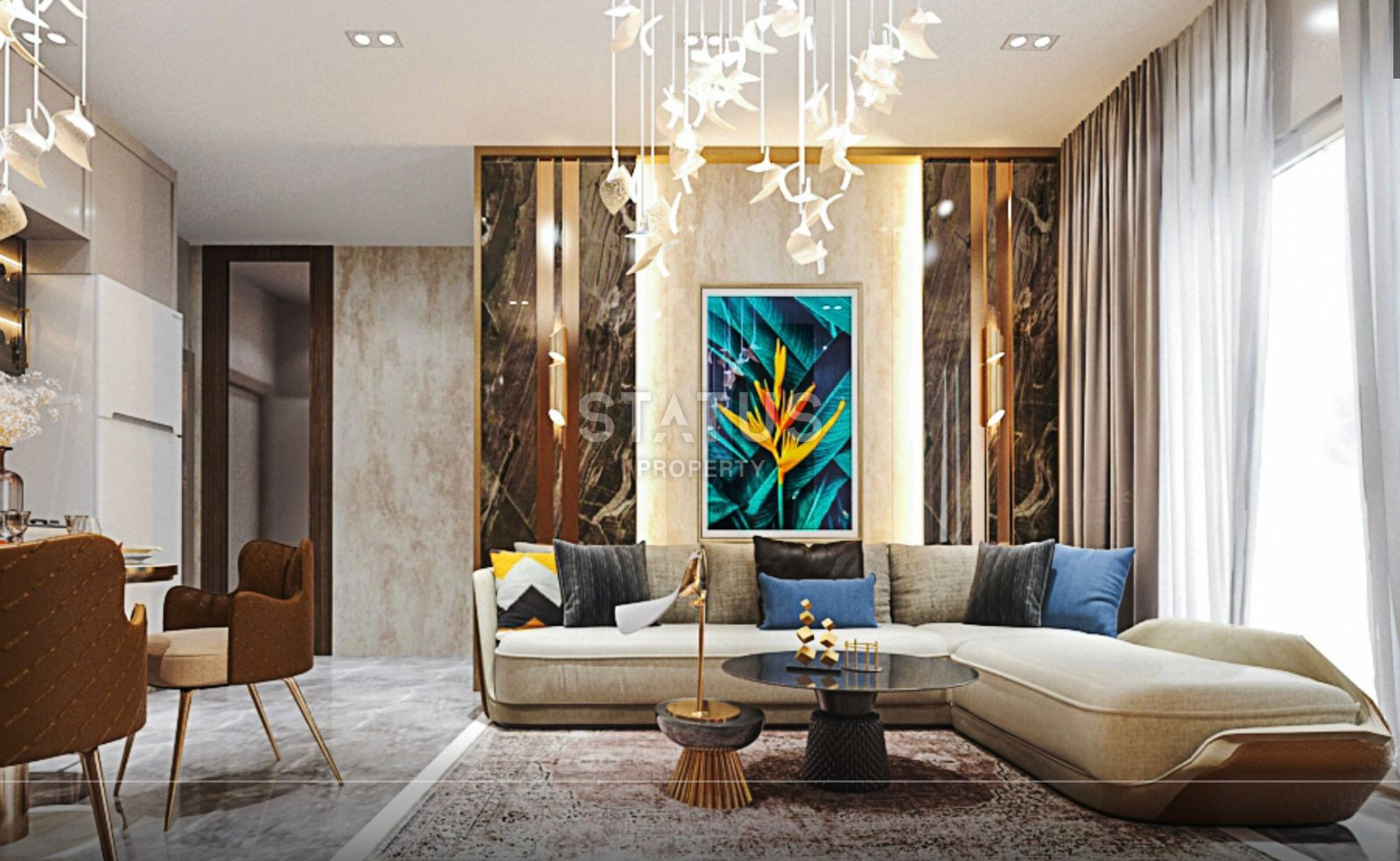 Apartment 1+1 in a new complex near Cleopatra beach, 50 m2. фото 15