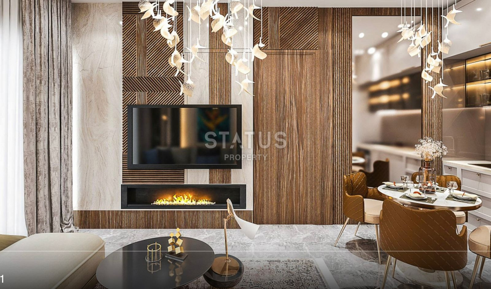 Apartment 1+1 in a new complex near Cleopatra beach, 50 m2. фото 16