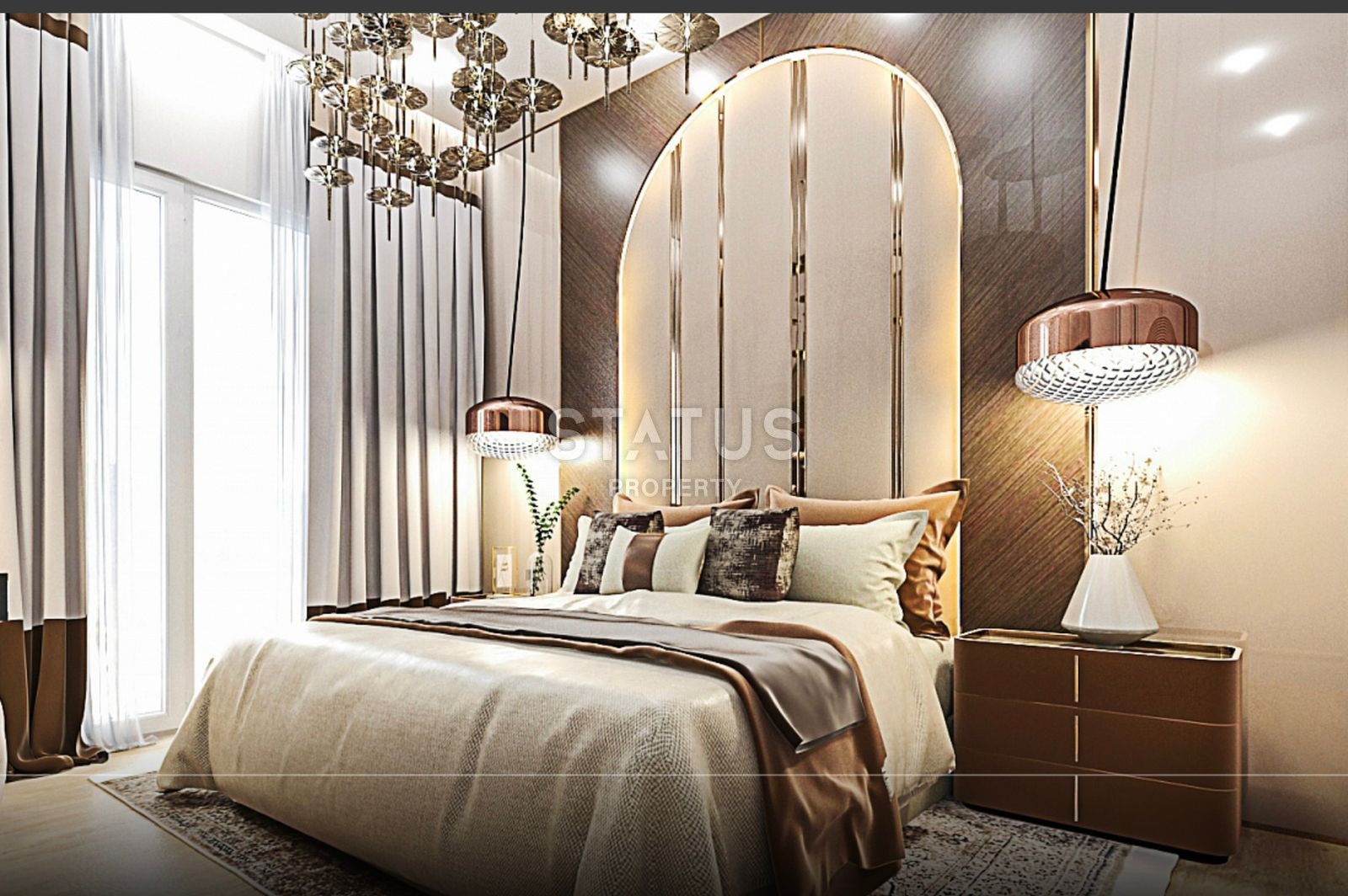 Apartment 1+1 in a new complex near Cleopatra beach, 50 m2. фото 17