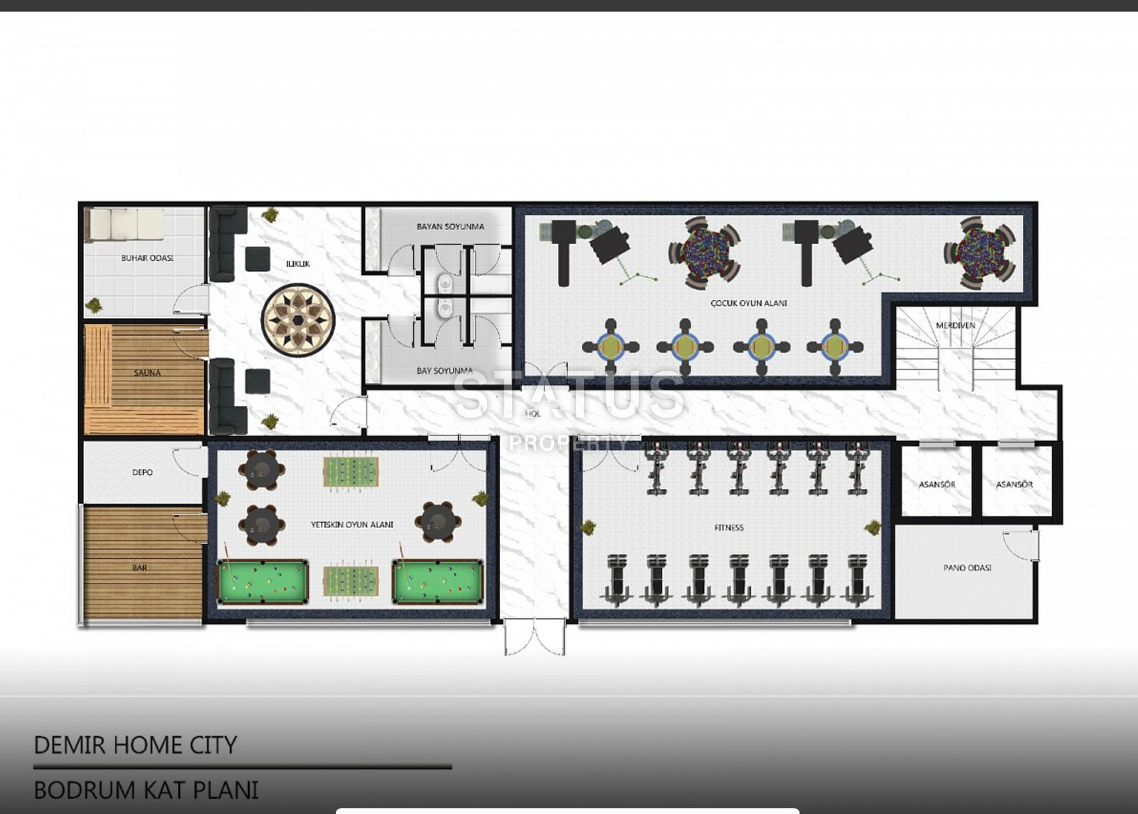 Apartment 1+1 in a new complex near Cleopatra beach, 50 m2. фото 18