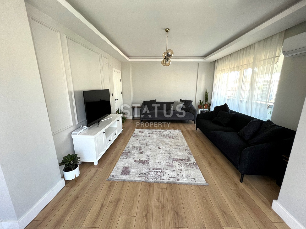 Красивые апартаменты 2+1 в 200м от моря центр Аланьи. 100м2 фото 3