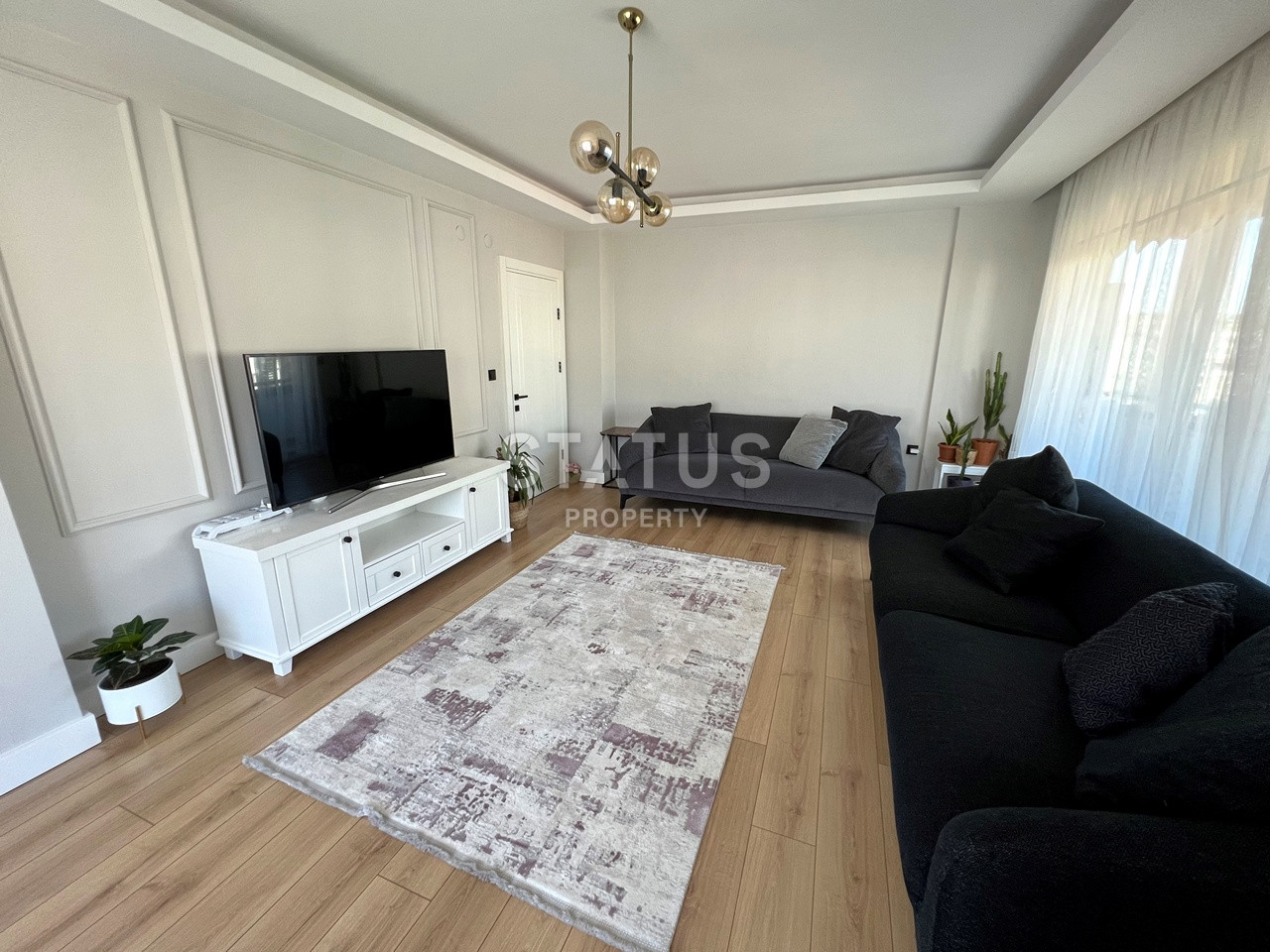 Красивые апартаменты 2+1 в 200м от моря центр Аланьи. 100м2 фото 4