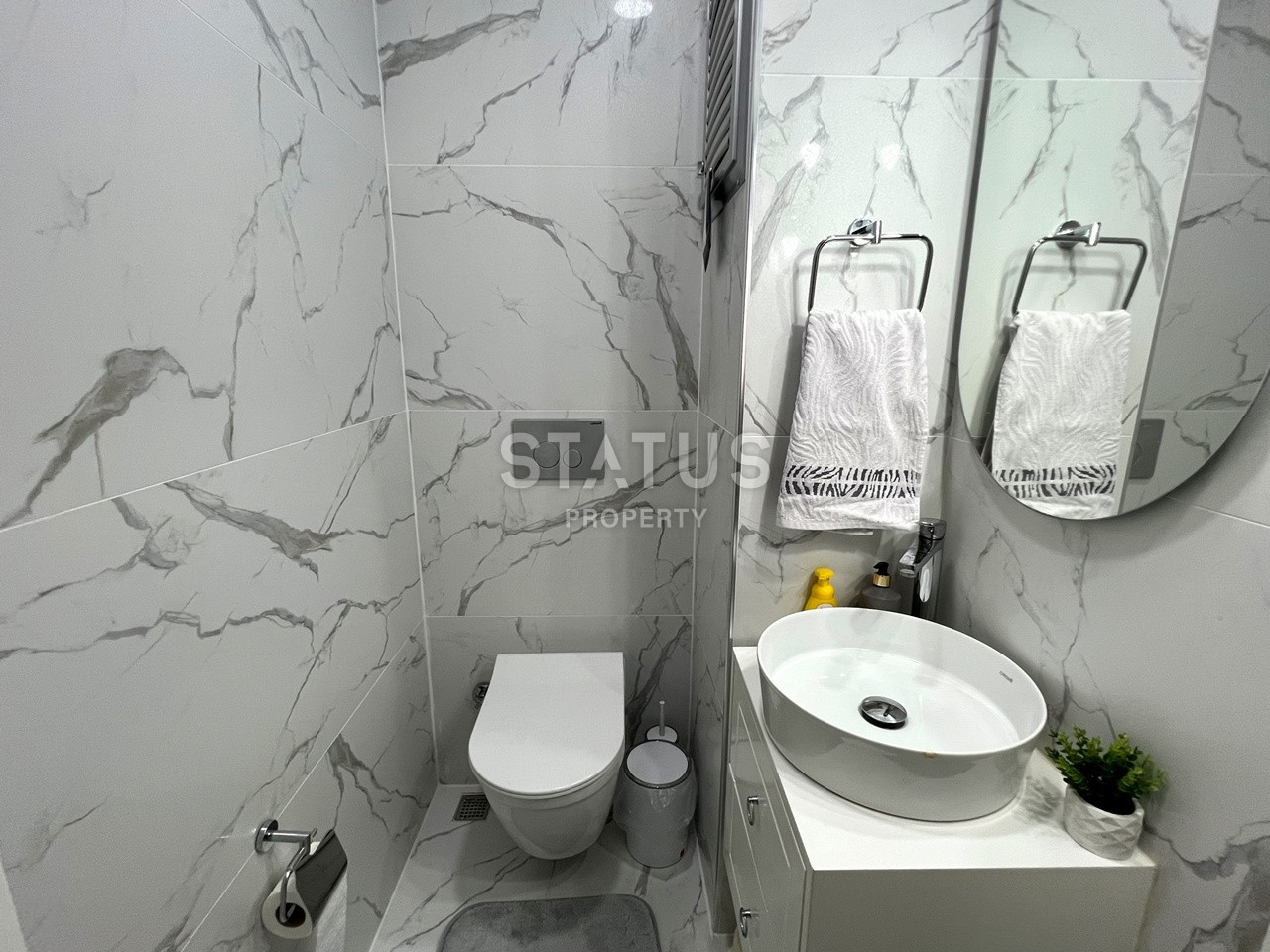 Красивые апартаменты 2+1 в 200м от моря центр Аланьи. 100м2 фото 5