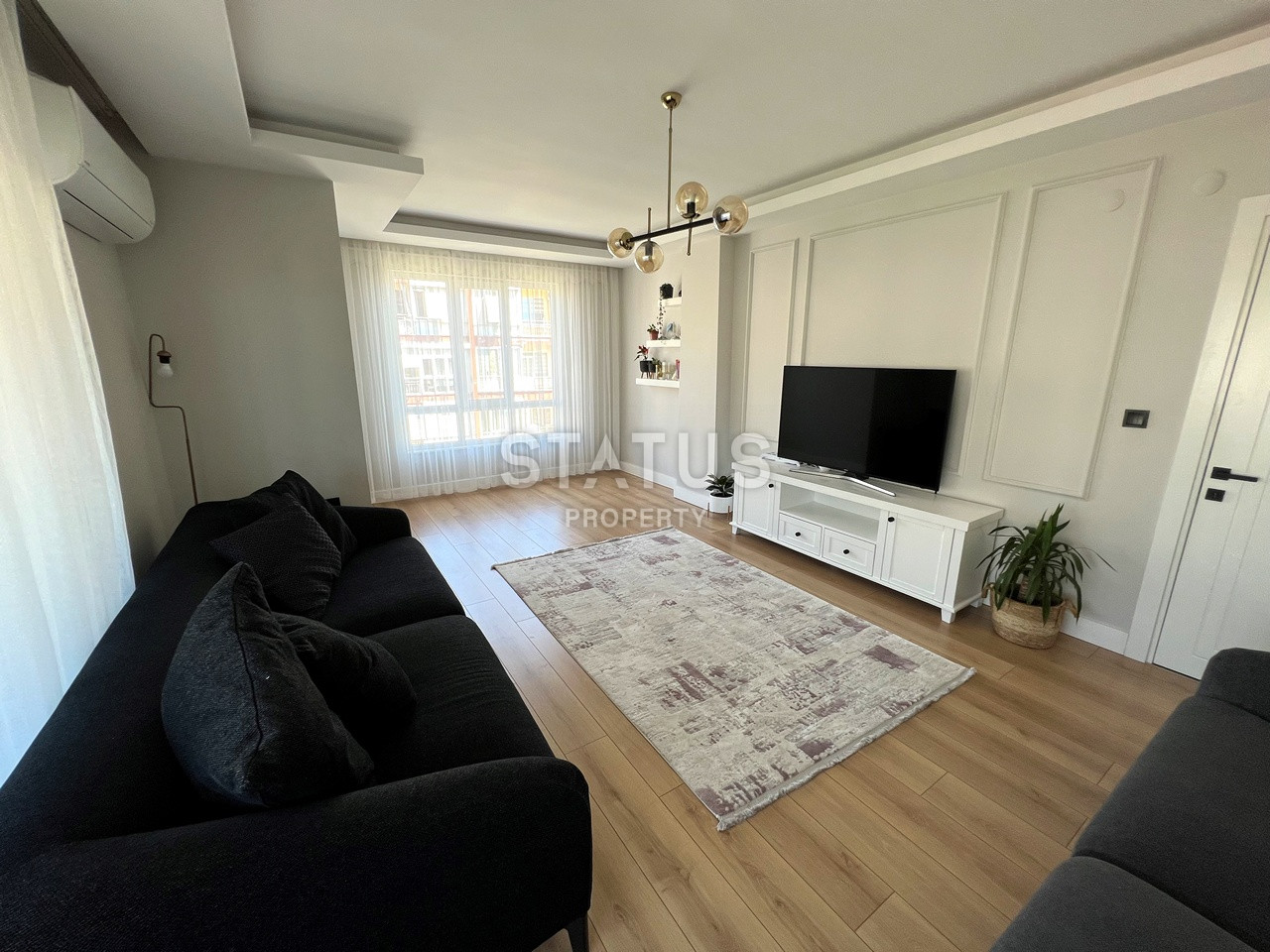 Красивые апартаменты 2+1 в 200м от моря центр Аланьи. 100м2 фото 7