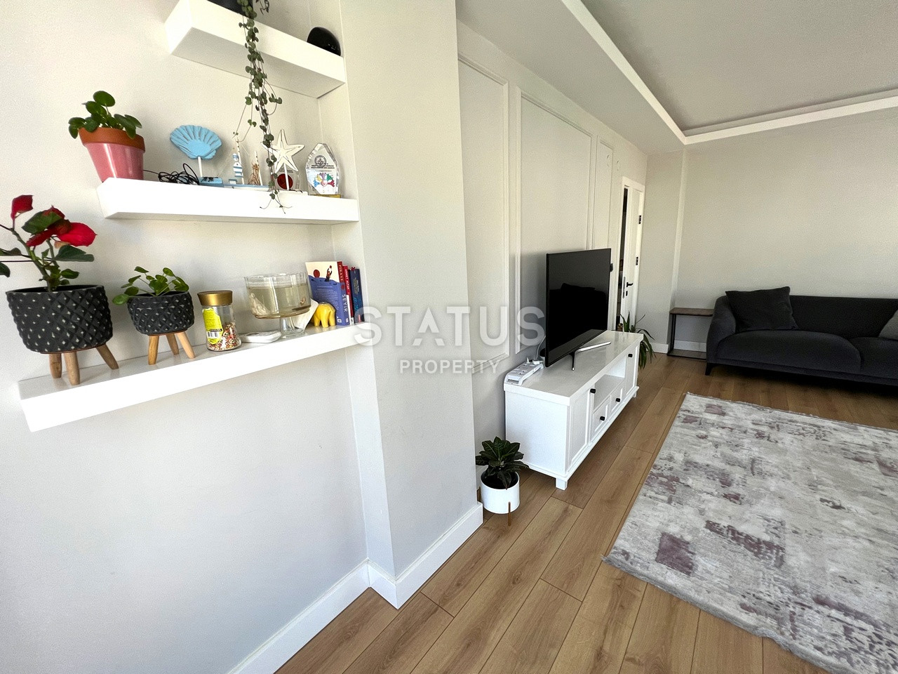 Красивые апартаменты 2+1 в 200м от моря центр Аланьи. 100м2 фото 9