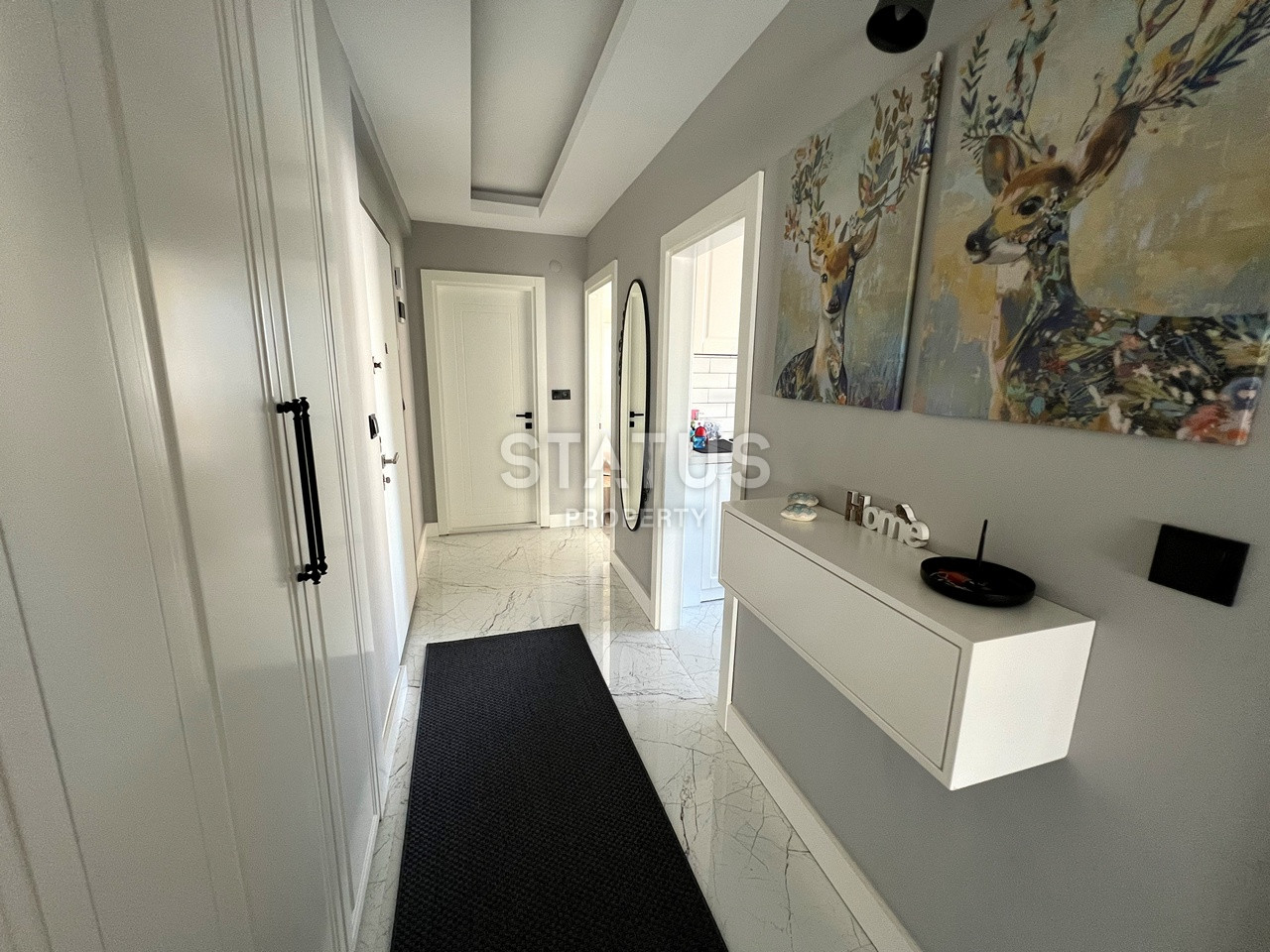 Красивые апартаменты 2+1 в 200м от моря центр Аланьи. 100м2 фото 11