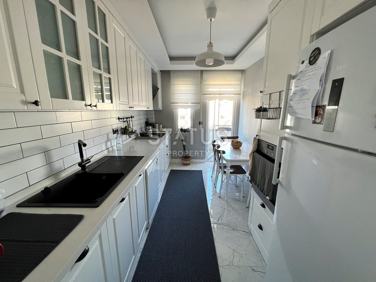 Красивые апартаменты 2+1 в 200м от моря центр Аланьи. 100м2 фото 17