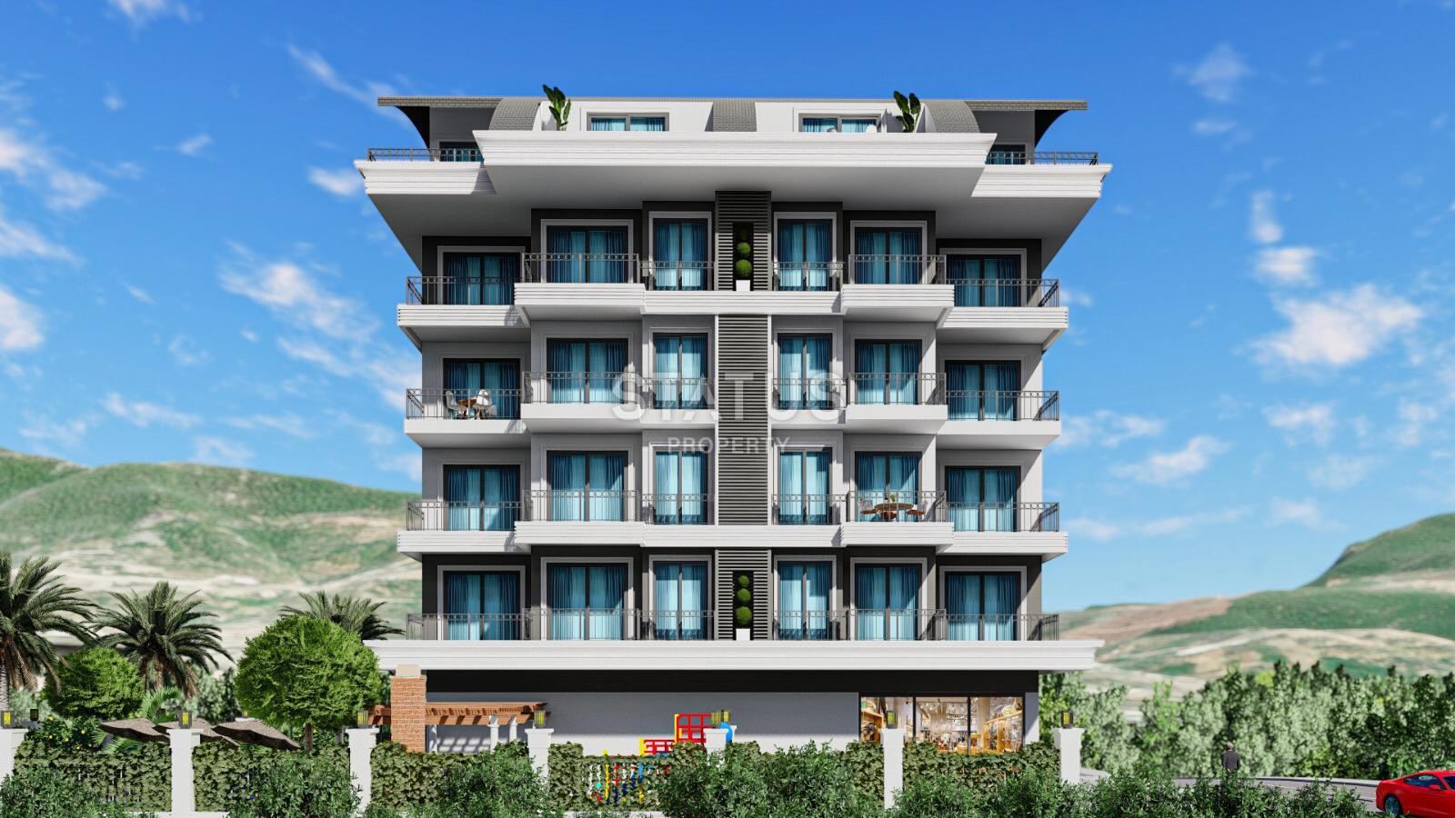 Новый проект по доступным ценам г. Аланья р-он Чеплаклы. 53м2-120м2 фото 1