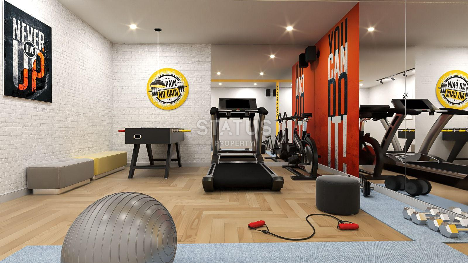 A new project at affordable prices in Alanya Cheplakly district. 53m2-120m2 фото 6