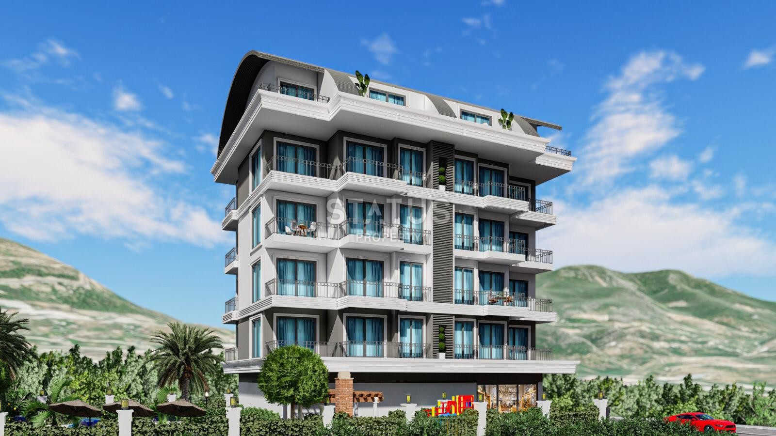 A new project at affordable prices in Alanya Cheplakly district. 53m2-120m2 фото 14