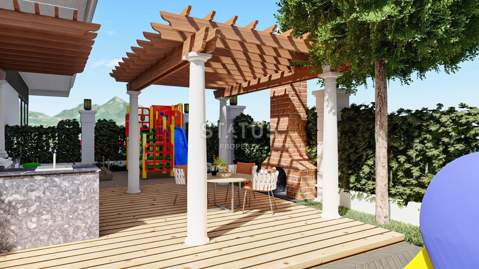 A new project at affordable prices in Alanya Cheplakly district. 53m2-120m2 фото 17