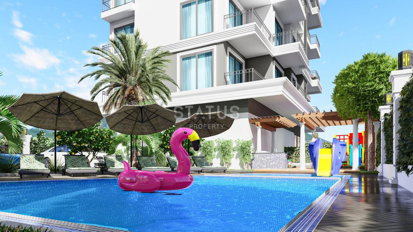 A new project at affordable prices in Alanya Cheplakly district. 53m2-120m2 фото 18