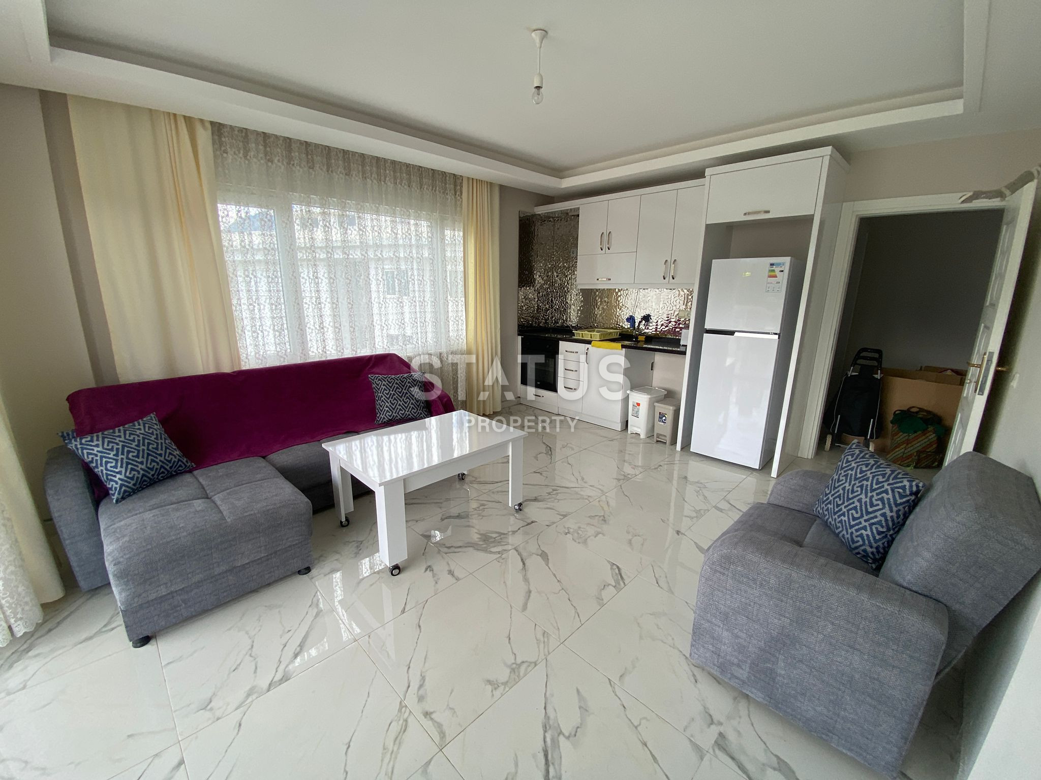 Apartment 2+1 overlooking the sea, fortress and mountains in Oba, 85 m2. SUPER PRICE! фото 8