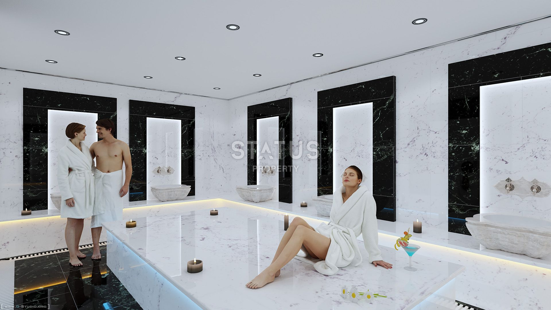 Дуплекс премиум класса с видом на море в Каргыджаке, 160 м2 фото 19