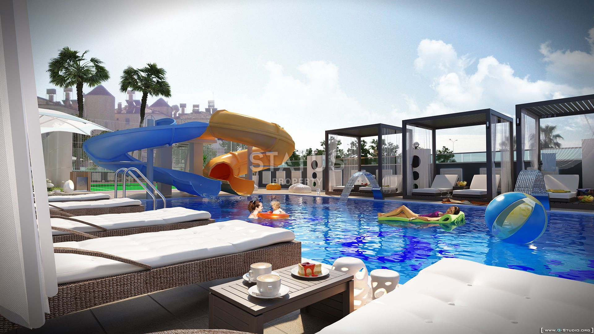 Дуплекс премиум класса с видом на море в Каргыджаке, 160 м2 фото 39