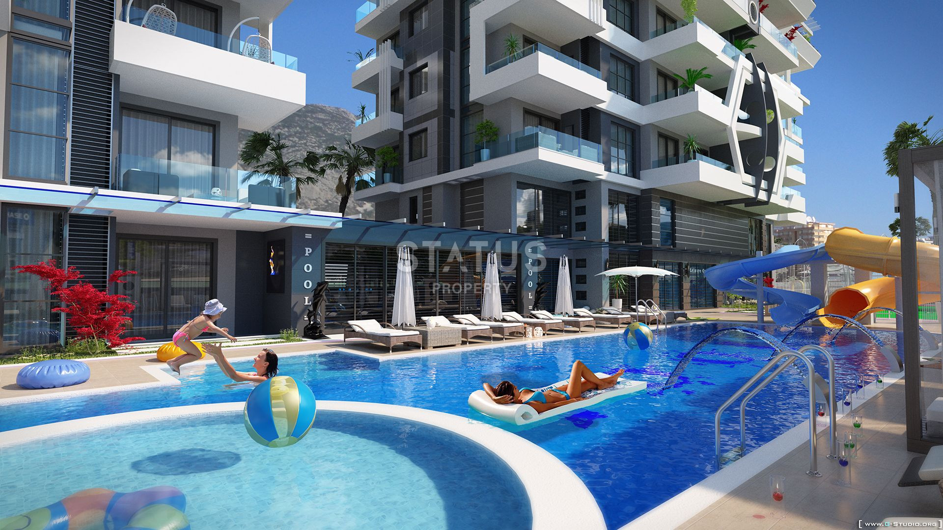 Дуплекс премиум класса с видом на море в Каргыджаке, 160 м2 фото 43