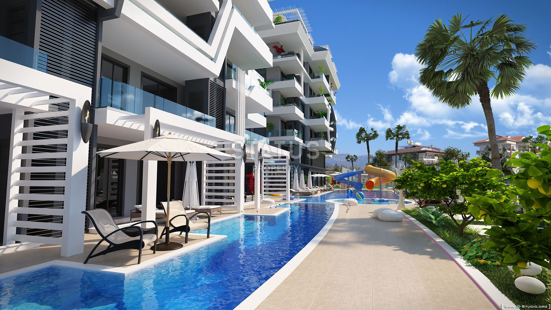 Дуплекс премиум класса с видом на море в Каргыджаке, 160 м2 фото 45