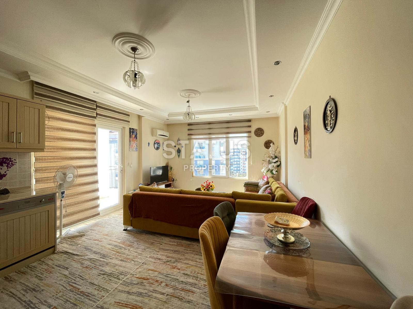 Furnished spacious apartment 1+1 in Tosmur. 72m2 фото 5