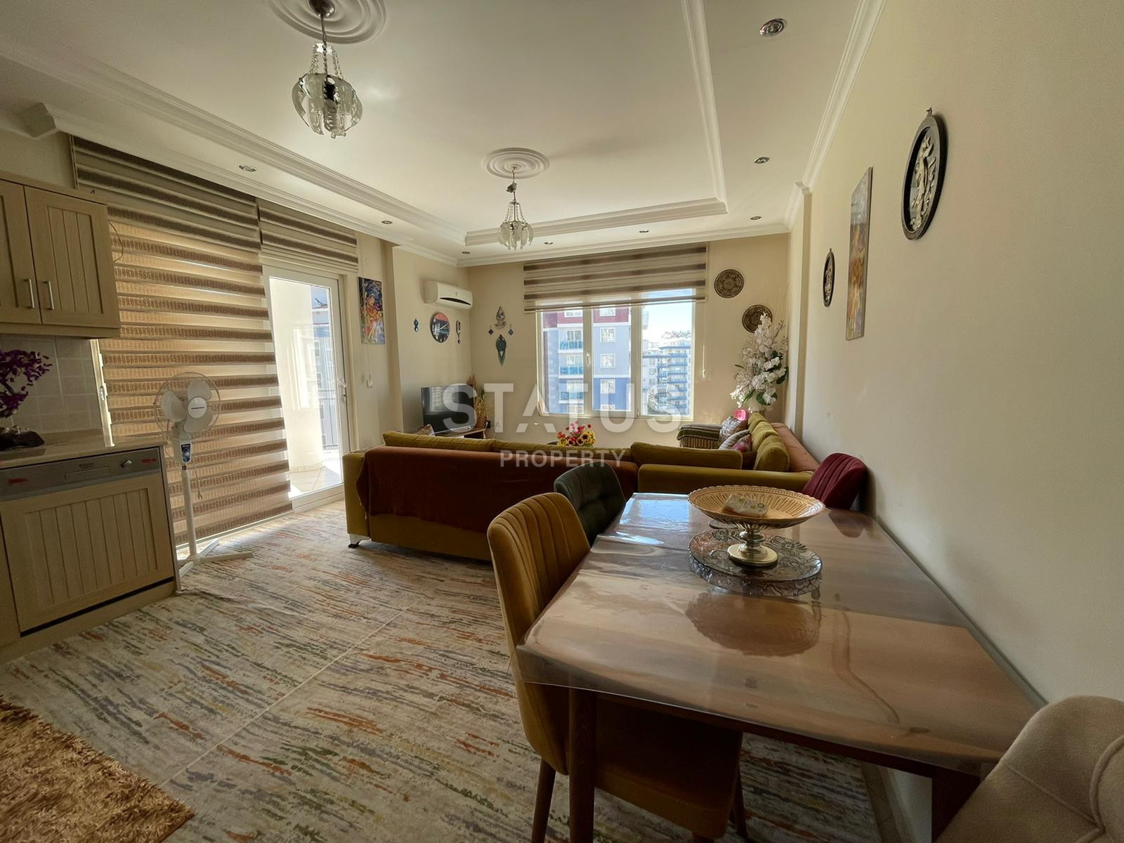 Furnished spacious apartment 1+1 in Tosmur. 72m2 фото 13