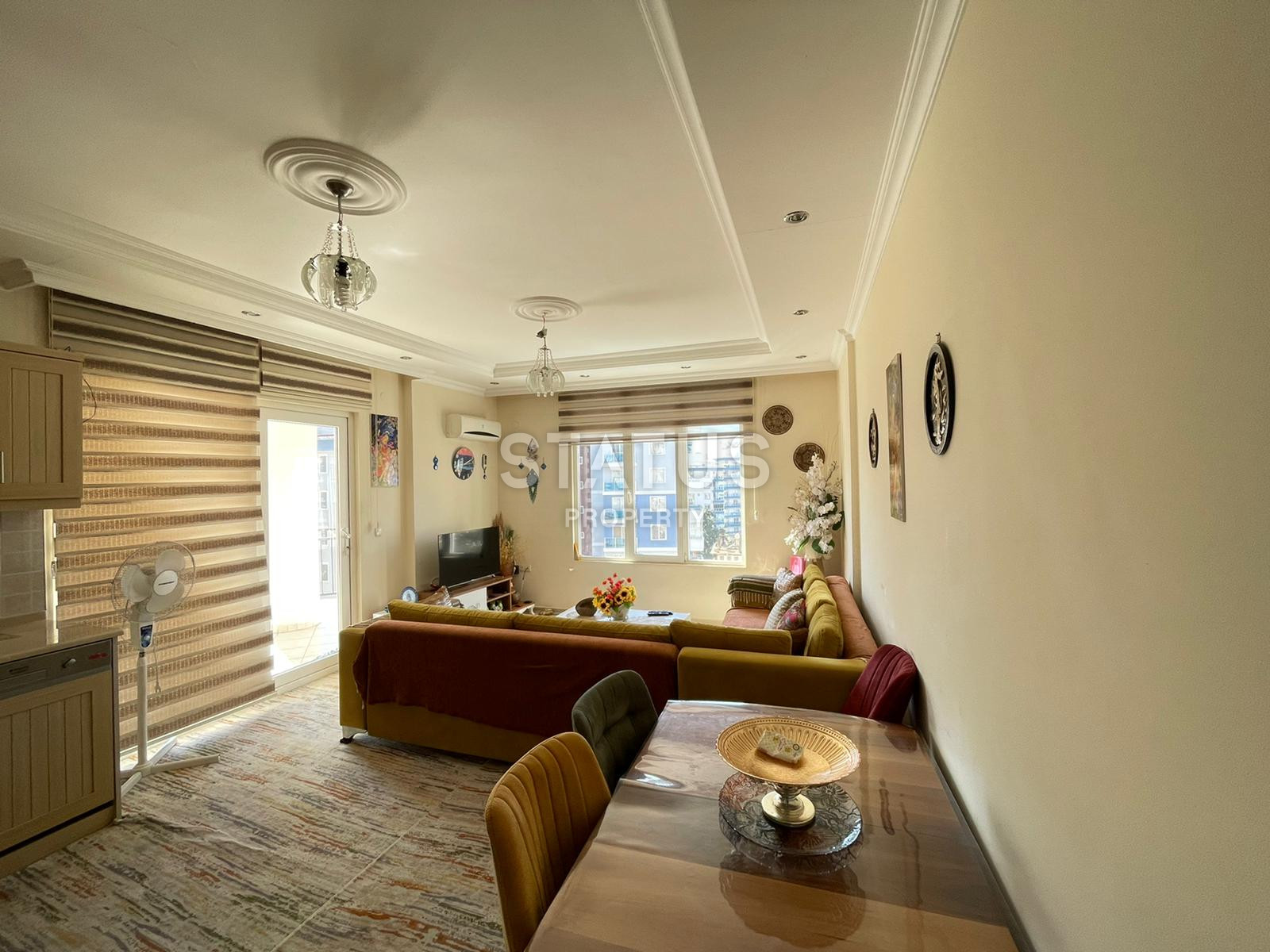 Furnished spacious apartment 1+1 in Tosmur. 72m2 фото 14