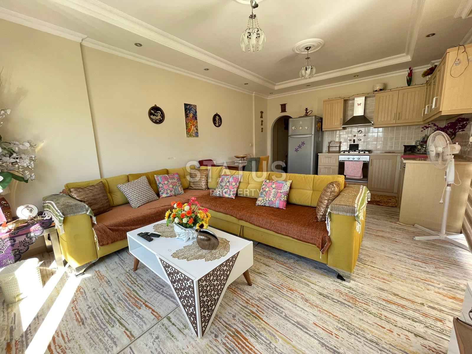 Furnished spacious apartment 1+1 in Tosmur. 72m2 фото 15