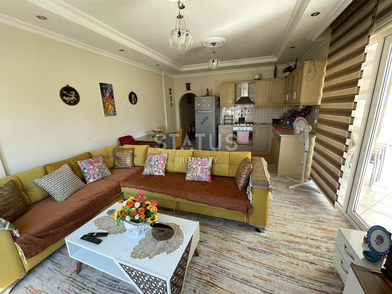 Furnished spacious apartment 1+1 in Tosmur. 72m2 фото 16