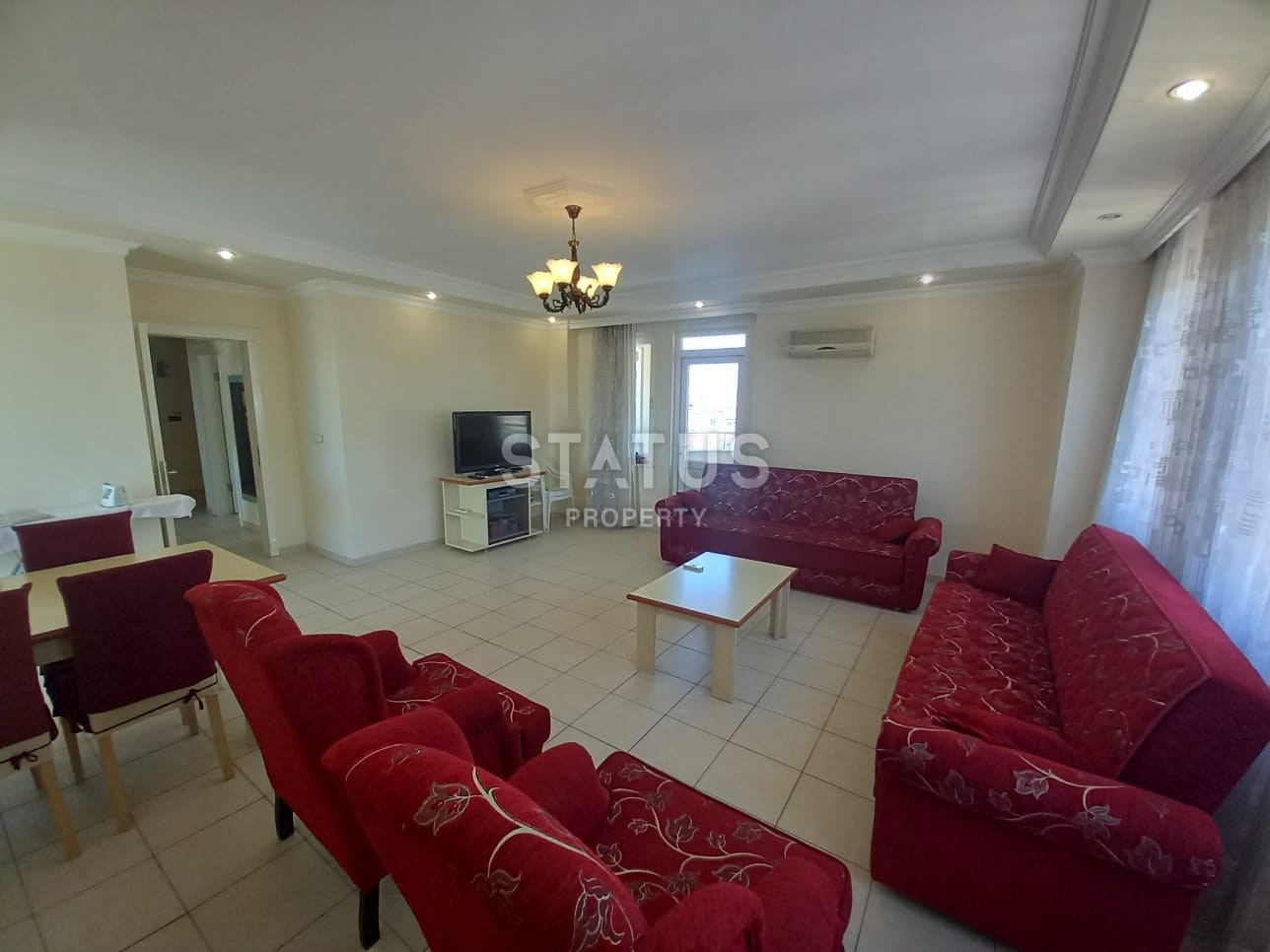 Меблированная  квартира 2+1 в центре Аланьи с видом на море, 110 м2 фото 5