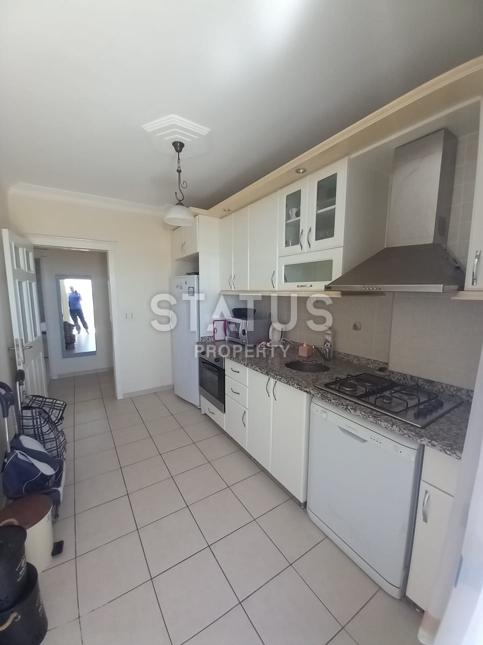 Меблированная  квартира 2+1 в центре Аланьи с видом на море, 110 м2 фото 8