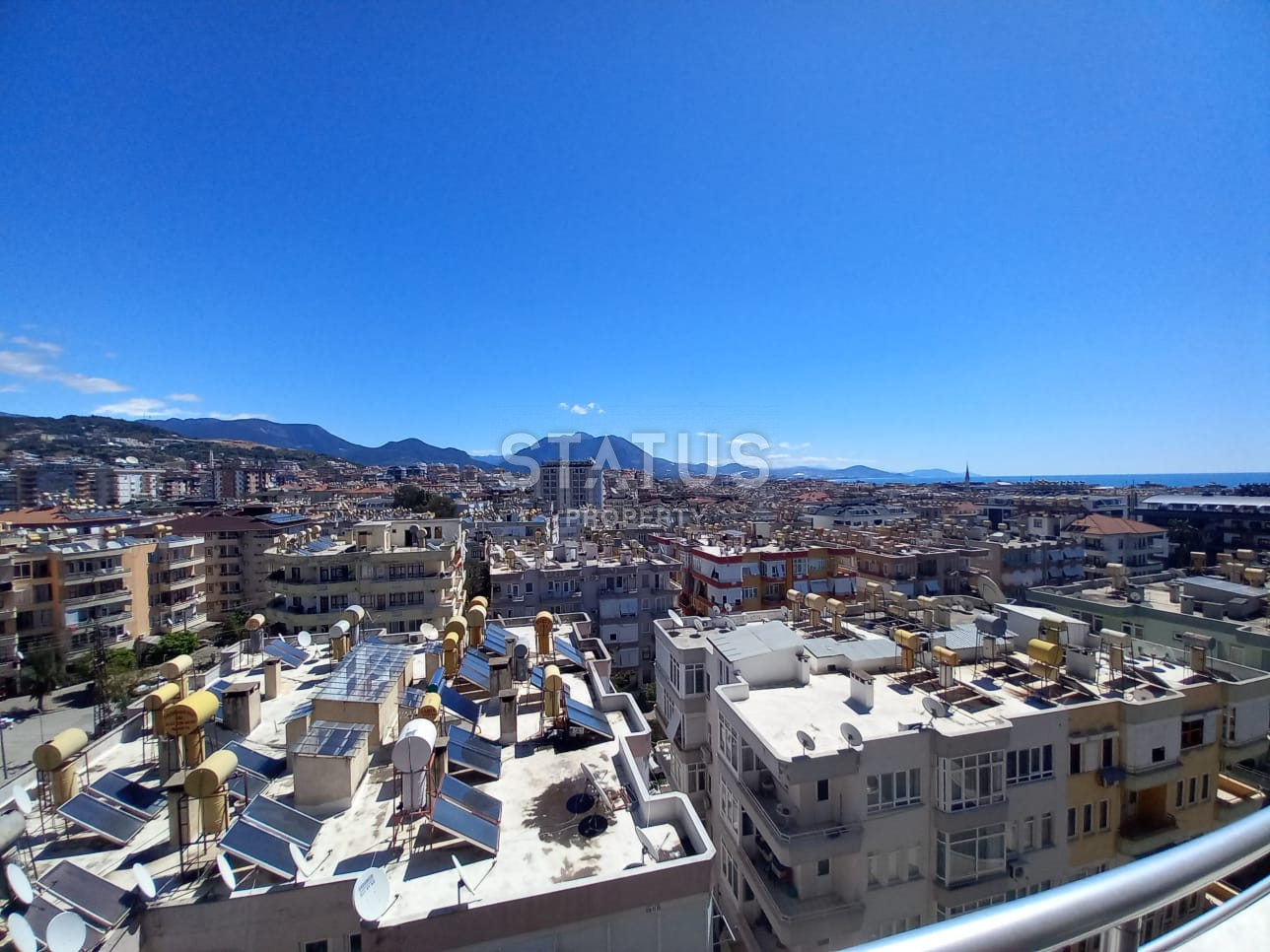 Меблированная  квартира 2+1 в центре Аланьи с видом на море, 110 м2 фото 15