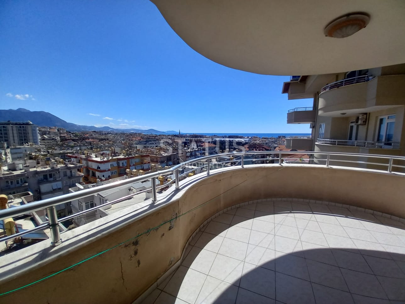 Меблированная  квартира 2+1 в центре Аланьи с видом на море, 110 м2 фото 24