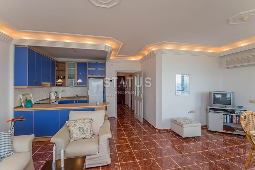 Апартаменты 3+1 с прямым видом на море, первая береговая линия в Тосмуре. 100м2 фото 7