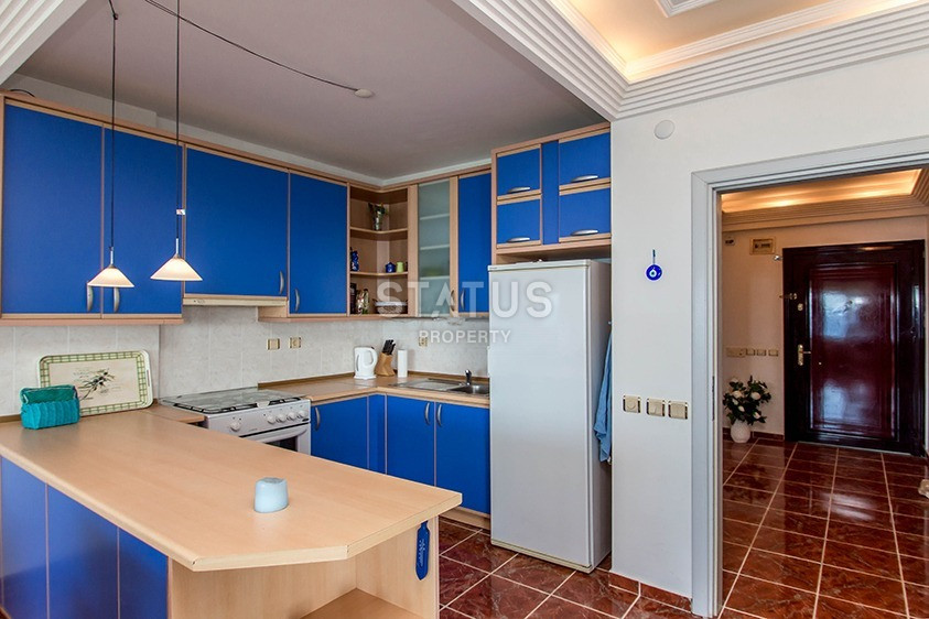 Апартаменты 3+1 с прямым видом на море, первая береговая линия в Тосмуре. 100м2 фото 17