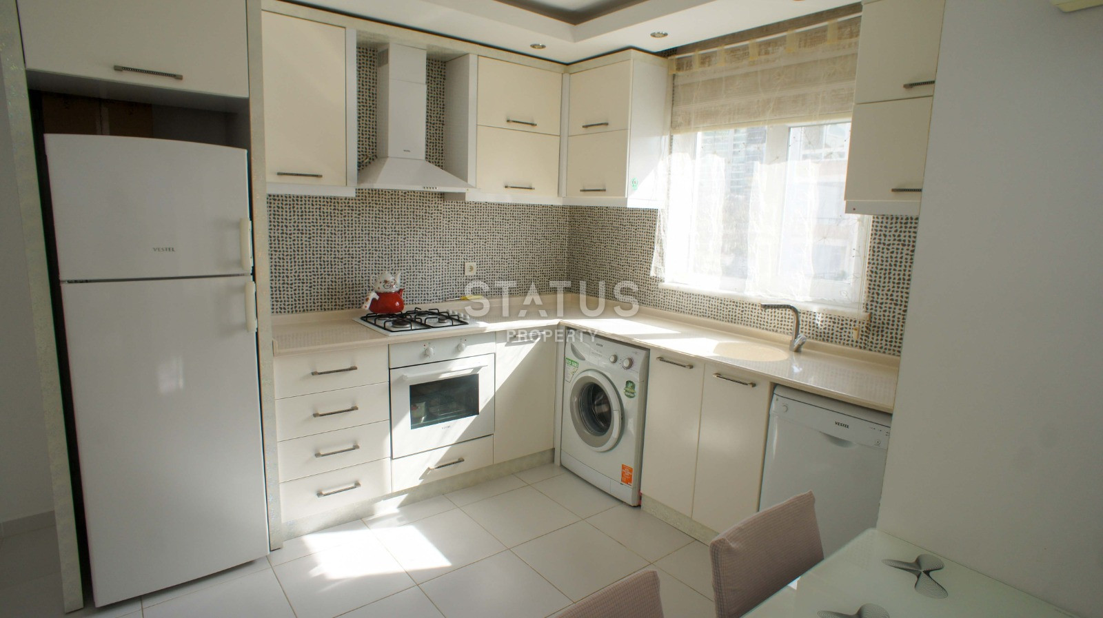 Меблированные просторные апартаменты 1+1 в Махмутларе. 70м2 фото 4