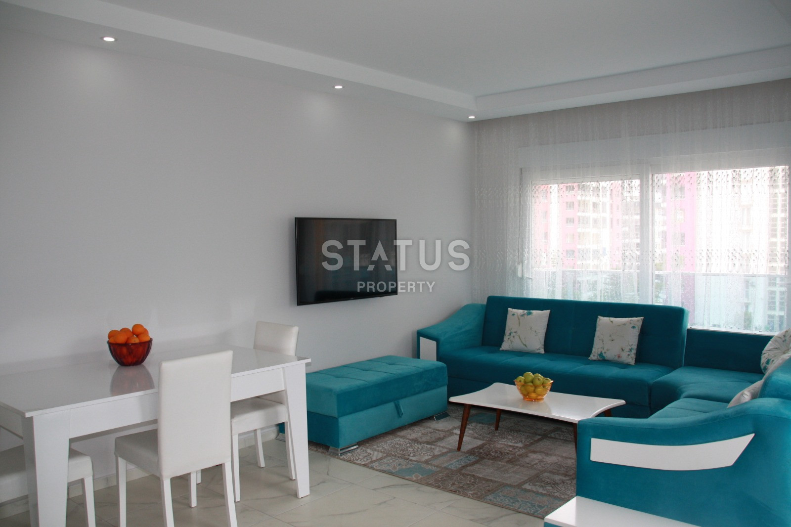 Furnished bright apartment 2+1 with mountain views in Mahmutlar, 105 m2. фото 15