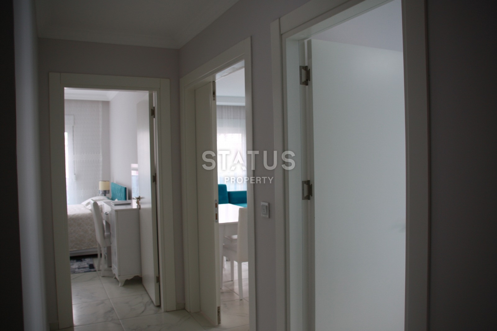 Furnished bright apartment 2+1 with mountain views in Mahmutlar, 105 m2. фото 46