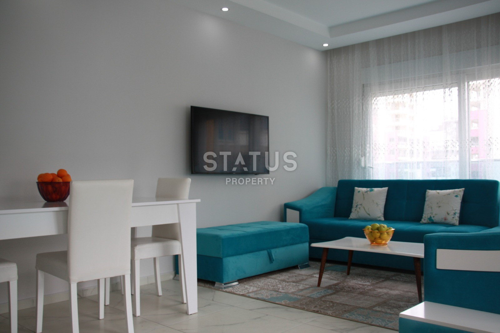 Furnished bright apartment 2+1 with mountain views in Mahmutlar, 105 m2. фото 55