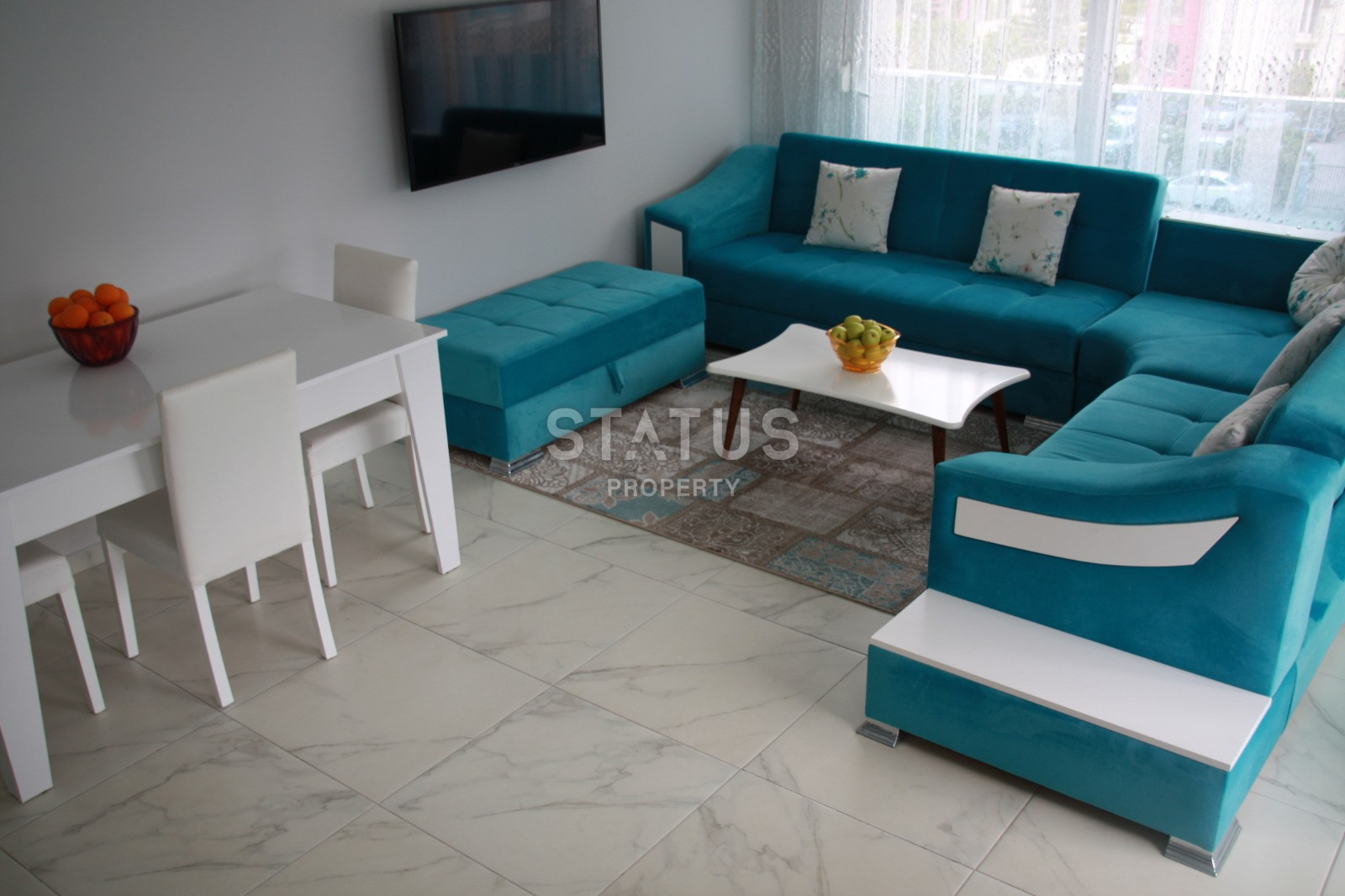 Furnished bright apartment 2+1 with mountain views in Mahmutlar, 105 m2. фото 57