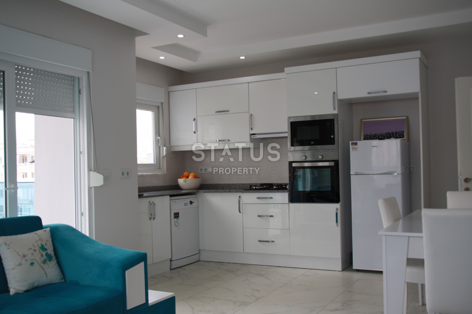 Furnished bright apartment 2+1 with mountain views in Mahmutlar, 105 m2. фото 59