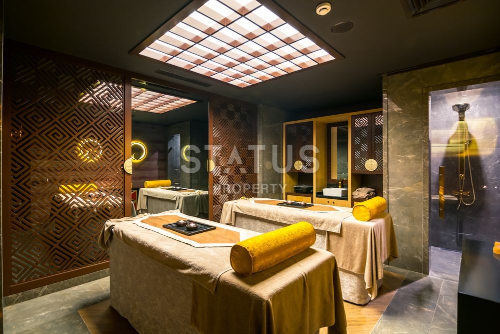 Апартаменты в центре Алании с видом на море! Уникальный проект с отельной инфраструктурой 121 кв.м. фото 26