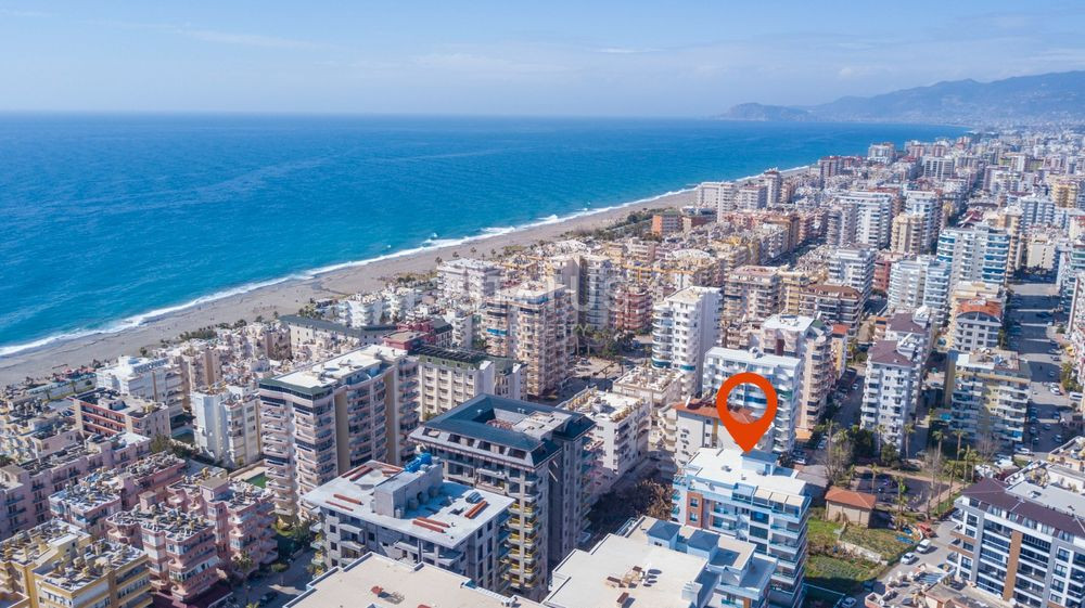 Красивый меблированный дуплекс с видом на море в Махмутларе. 160м2 фото 2