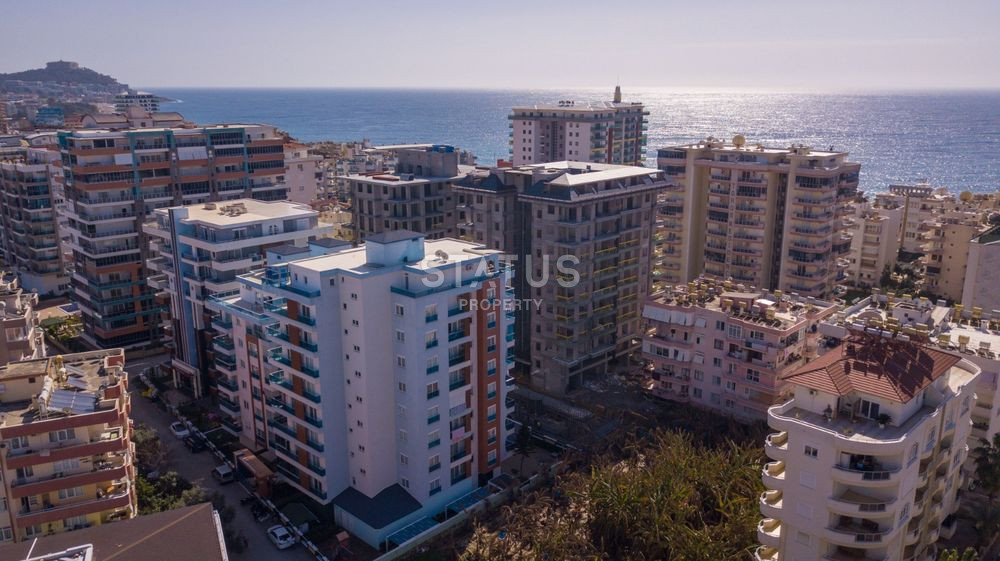 Красивый меблированный дуплекс с видом на море в Махмутларе. 160м2 фото 4