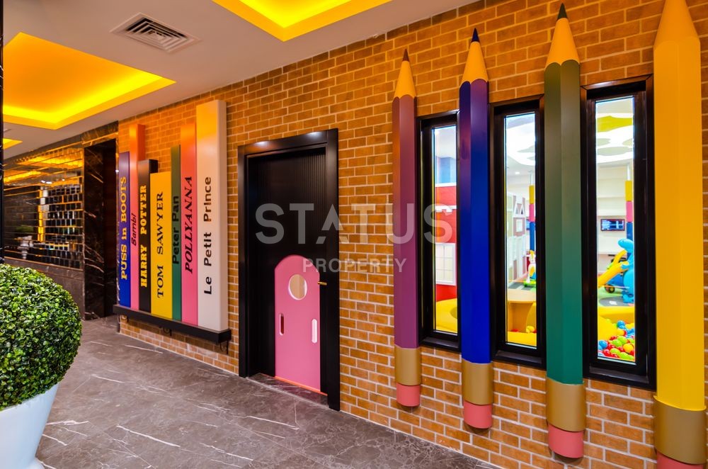 Апартаменты в центре Алании с видом на море! Уникальный проект с отельной инфраструктурой 121 кв.м. фото 27