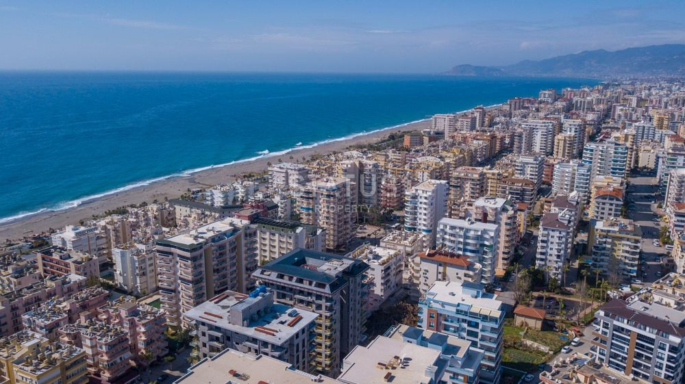 Красивый меблированный дуплекс с видом на море в Махмутларе. 160м2 фото 6