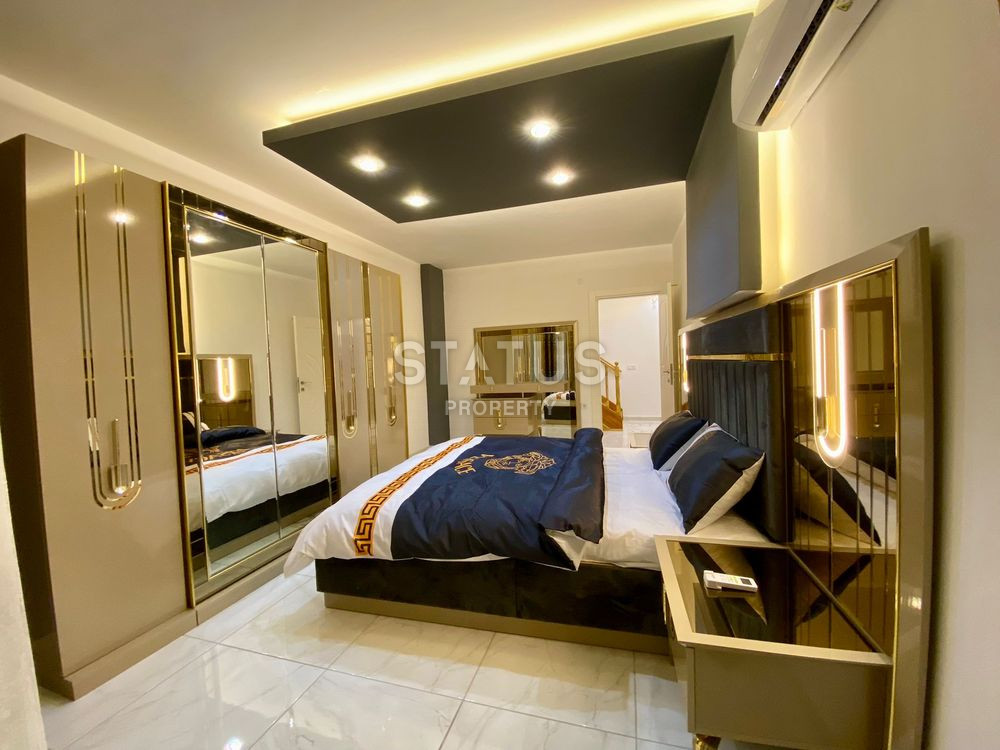 Красивый меблированный дуплекс с видом на море в Махмутларе. 160м2 фото 22