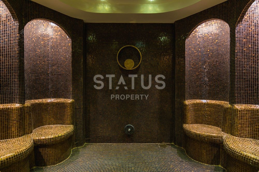 Апартаменты в центре Алании с видом на море! Уникальный проект с отельной инфраструктурой 121 кв.м. фото 30