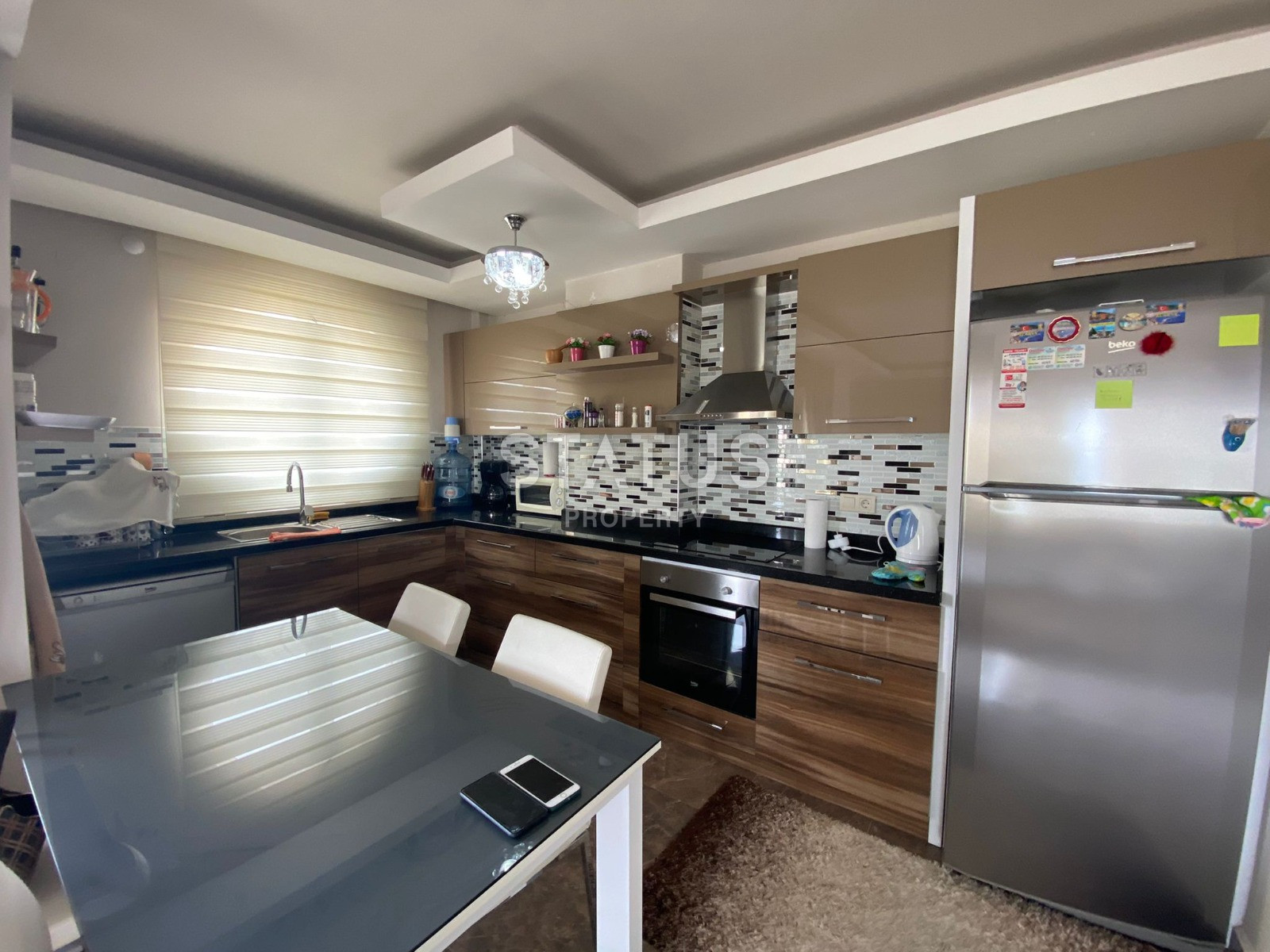 Меблированная квартира с видом на море в Махмутларе. 120м2 фото 12