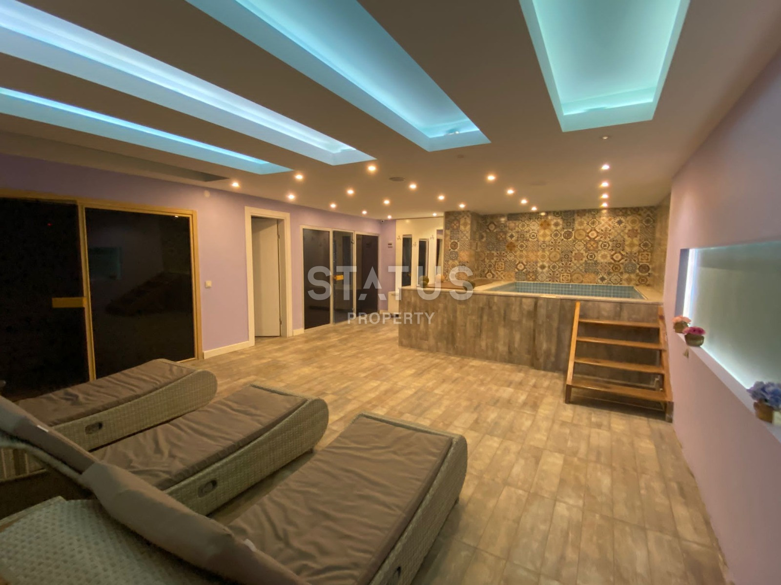 Меблированная квартира с видом на море в Махмутларе. 120м2 фото 20